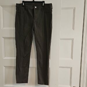 Dark Olive Skinny Pants